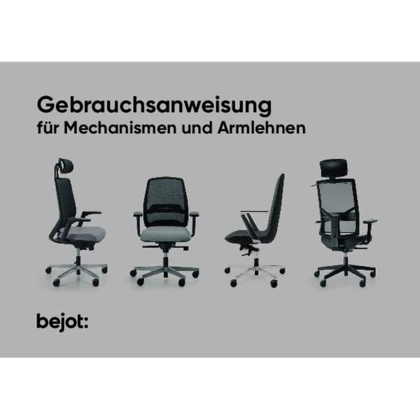 Manual - Mechanismen Armlehnen